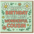 Happy Birthday to the Most Wonderful Cousin Card - Cute Floral Daisies and Hearts Design - Cousin Birthday Card