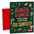 Auntie & Uncle Christmas Card, 0% Subtlety Funny Holly