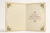 Christmas Card Vintage Santa Waving with Present