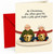 Christmas Card Funny Jingle Bells Elderly Couple Illustration