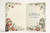 Christmas Card Meowy Christmas Cats Wreath and Paw Prints