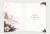Reindeer Christmas Card with Your Photo - Custom Blush Florals
