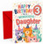 Daughter 3rd Birthday Card Party Cats and Confetti