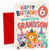 Grandson 6th Birthday Card Party Cats and Confetti
