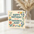 Aunt Birthday Card - Happy Birthday to My Favourite Aunt - Colourful Floral Design for Auntie - Sweet Greeting Card