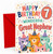 Great Nephew 7th Birthday Card Party Cats and Confetti