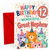 Great Nephew 12th Birthday Card Party Cats and Confetti