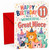 Great Niece 11th Birthday Card Party Cats and Confetti