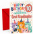Great Granddaughter 10th Birthday Card Party Cats & Confetti