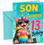 Son 13th Birthday Card Meowgical Cat Unicorn Cocktail