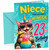 Niece 23rd Birthday Card Meowgical Unicorn Cat Cocktail