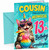 Granddaughter 13th Birthday Card Unicorn Cat Rainbow Cocktail