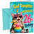 God Daughter 26th Birthday Card Unicorn Cat Rainbow Cocktail