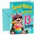 Great Niece 13th Birthday Card Unicorn Cat Rainbow Cocktail