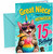 Great Niece 15th Birthday Card Unicorn Cat Rainbow Cocktail