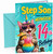 Step Son 14th Birthday Card Meowgical Unicorn Cat Cocktail