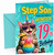 Step Son 19th Birthday Card Meowgical Unicorn Cat Cocktail