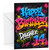 Daughter 14th Birthday Card Graffiti Street Art Paint Splatter