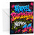 Nephew 14th Birthday Card Graffiti Street Art Paint Splatter