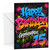 Granddaughter 15th Birthday Card Graffiti Street Art Splash