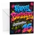 Granddaughter 16th Birthday Card Graffiti Paint Splatter
