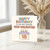 Goddaughter 18th Birthday Card - Happy Birthday To The Most Awesome God Daughter - Pastel Lettering with Cake and Candles Design