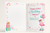 Sister 53rd Birthday Card Flamingo on Roller Skates & Balloons