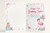 Sister 71st Birthday Card Flamingo on Roller Skates & Balloons