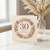 30th Birthday Card - Elegant Pastel Floral Wreath with Roses and Leaves, ‘30 Happy Birthday’ Milestone Card