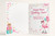 Sister 82nd Birthday Card Flamingo on Roller Skates & Balloons