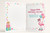 Auntie 30th Birthday Card Flamingo on Roller Skates & Balloons