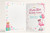 Auntie 35th Birthday Card Flamingo on Roller Skates & Balloons
