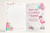 Auntie 44th Birthday Card Fabulous Flamingo on Roller Skates