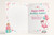 Auntie 100th Birthday Card Flamingo on Roller Skates & Balloons