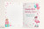 Mum 42nd Birthday Card Flamingo on Roller Skates & Balloons