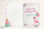 Mum 45th Birthday Card Flamingo on Roller Skates & Balloons