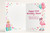 Mum 53rd Birthday Card Flamingo on Roller Skates & Balloons