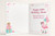 Mum 68th Birthday Card Flamingo on Roller Skates & Balloons