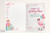 Mum 71st Birthday Card Flamingo on Roller Skates & Balloons