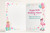Mum 84th Birthday Card Flamingo on Roller Skates & Balloons