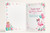 Mum 93rd Birthday Card Flamingo on Roller Skates & Balloons