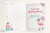 Nanny 63rd Birthday Card Flamingo on Roller Skates & Balloons