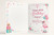 Nanny 89th Birthday Card Flamingo on Roller Skates & Balloons