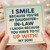 Funny Daughter-in-Law Birthday Card - I Smile Because You're My Daughter-in-Law, I Laugh Because You Have to Put Up With My Son - From In-Laws