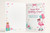 Cousin 61st Birthday Card Fabulous Flamingo on Roller Skates