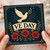 VE Day Card - Elegant Dove with Olive Branch and Red Poppies, Commemorative Remembrance Design for Victory in Europe Day