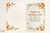 Son 1st Birthday Card Cute Fox in Party Hat & Autumn Leaves