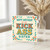 Funny Rude Birthday Card for Sister - Happy Birthday to My Kick Ass Sister - Retro Teal and Orange Typography with Floral Confetti