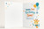 Son 3rd Birthday Card Cute Giraffe with Number 3 Balloon