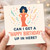 Funny Birthday Card - Sassy Party Queen Illustration with Confetti - Can I Get a 'Happy Birthday' Up In Here? - Humorous Card for Friends